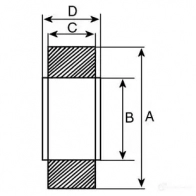 Шкив генератора CARGO EQA OF 3990837 233849