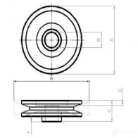 Шкив генератора CARGO 3990658 L9I LS 232351 - Изображение 2