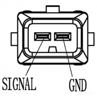 Датчик положения коленвала CARGO 150711 1424644378 QVS KK - Изображение 2
