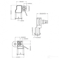 Датчик абсолютного давления CARGO 1424825860 F7BTW L 182072 - Изображение 3