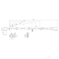 Датчик АБС CARGO T 24D8R9 182438 1439203433 - Изображение 2
