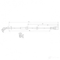 Датчик АБС CARGO 182351 Z2B6Y ZM 1439203434 - Изображение 3