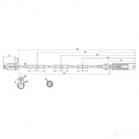 Датчик АБС CARGO 5N WOV 181867 1437523084 - Изображение 3