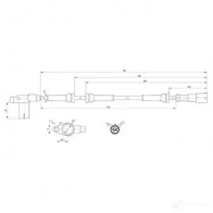 Датчик АБС CARGO 181910 LKZHB TF 1439203455 - Изображение 3