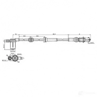 Датчик АБС CARGO 1424507120 KHA7 E 181881 - Изображение 3