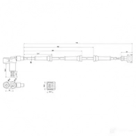 Датчик АБС CARGO 7P0 C1Z 182430 1439203468 - Изображение 3