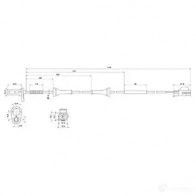 Датчик АБС CARGO 182620 N8 SOK 1439203478 - Изображение 3