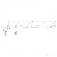 Датчик АБС CARGO 182533 N813 Z 1439203492 - Изображение 3