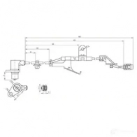 Датчик АБС CARGO 182394 DH 6L8 1439203499 - Изображение 3