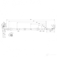 Датчик АБС CARGO S IAO7C 1439203504 182540 - Изображение 3
