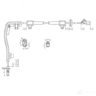 Датчик АБС CARGO 182566 URZ GK 1439203510 - Изображение 3