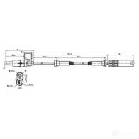 Датчик АБС CARGO IS J00 181863 1424507106 - Изображение 3