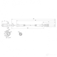 Датчик АБС CARGO EGA P8YP 182529 1439203583 - Изображение 3