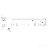 Датчик АБС CARGO 182409 5 3LKEC 1439203640 - Изображение 3