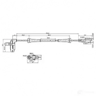 Датчик АБС CARGO 181874 1424507114 FV6G UJ6 - Изображение 3