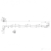 Датчик АБС CARGO 182551 LZA8 DK 1439203687 - Изображение 3