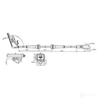 Датчик АБС CARGO 181908 M4ZW D8 1424507140 - Изображение 3
