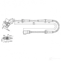 Датчик АБС CARGO 1424507121 N6T SK 181882 - Изображение 3