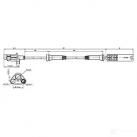Датчик АБС CARGO 1424507107 181864 G YNGFN - Изображение 3