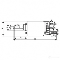 Соленоид CARGO 62973656 X0 2LN 139164 - Изображение 2