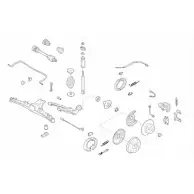 Подвеска колеса Monroe Smart KMSX28 MO09201HA AO 8QJD