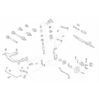 Подвеска колеса Monroe SWECA VD99 1W Smart MO10056VA