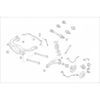 Подвеска колеса Monroe Smart 6HN8OI7 W BI21 MO10465HA