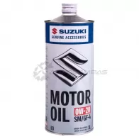 Моторное масло синтетическое Motor Oil SM 0W-20, 1 л SUZUKI ZHB II8 1436949689 99M0021R01001