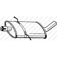 Резонатор BOSAL LOK W0SB 175-051 3351641750517 Mercedes A-Class (W169) 2 2004 – 2012