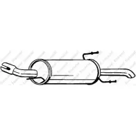 Глушитель BOSAL 529419 3351641851238 185-123 A KJ5P