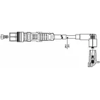 Провод зажигания BREMI OMY2V V Volkswagen Transporter (T4) 4 Грузовик 2.8 140 л.с. 1996 – 2000 4017534150886 1A24E52