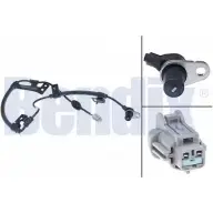 Датчик АБС BENDIX TC1A F 583032 1QN54Z 058235B