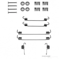 Ремкомплект тормозных накладок HERTH+BUSS 4E2Y YKW 4029416218478 j3565006 Mitsubishi Carisma 1 (DA) 1995 – 2004