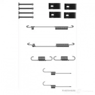 Ремкомплект тормозных накладок HERTH+BUSS 4029416217891 627251 S 0SMGAR j3560505