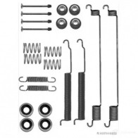 Ремкомплект тормозных накладок HERTH+BUSS j3561003 Nissan Navara (D22) 1 Пикап 2.5 dCi 4x4 133 л.с. 2008 – 2025 4029416217969 QI 6RWSH