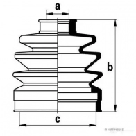 Пыльник шруса, ремкомплект HERTH+BUSS Honda Legend j2884013 4029416043025 PQ9 49TH
