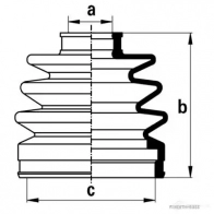 Пыльник шруса, ремкомплект HERTH+BUSS 4029416042486 Honda Legend j2864013 2CC OB6Y