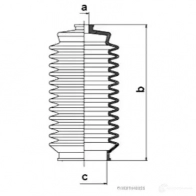 Пыльник рулевой рейки HERTH+BUSS 630514 4029416208295 j4102012 ELZ YW7V