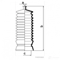 Пыльник рулевой рейки HERTH+BUSS 630592 N VXFEA j4107001 4029416213718