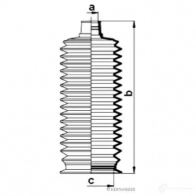 Пыльник рулевой рейки HERTH+BUSS GD 5L6FP j4102037 4029416208547 630528