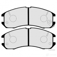 Тормозные колодки, комплект HERTH+BUSS 627571 2137 8 j3603031 21379 - Изображение 2