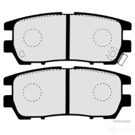 Тормозные колодки, комплект HERTH+BUSS j3615005 218 42 627831 BOGZK - Изображение 2