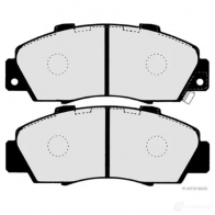 Тормозные колодки, комплект HERTH+BUSS 627614 j3604032 21652 2 1651 - Изображение 2