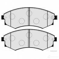 Тормозные колодки, комплект HERTH+BUSS 4029416118457 FU6BKV 0 627415 j3600530 - Изображение 2
