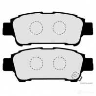 Тормозные колодки, комплект HERTH+BUSS 627780 j3612019 4029416112530 KF01 5A4 - Изображение 2