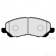 Тормозные колодки, комплект HERTH+BUSS VR3 29 627645 j3605046 4029416158019 - Изображение 2