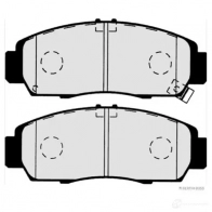 Тормозные колодки, комплект HERTH+BUSS 4029416057954 j3604046 627618 122NZW O - Изображение 2