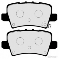 Тормозные колодки, комплект HERTH+BUSS NPU YLO 4029416221751 j3614019 627826 - Изображение 2