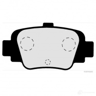 Тормозные колодки, комплект HERTH+BUSS 4029416058883 2 140Z3W j3611035 Nissan