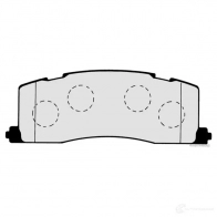 Тормозные колодки, комплект HERTH+BUSS H YHPM3 j3612011 627773 4029416059033 - Изображение 2